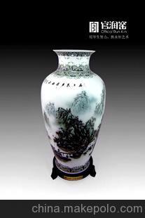 釉下五彩工藝瑰寶 《石上泉聲》大師作品賞析